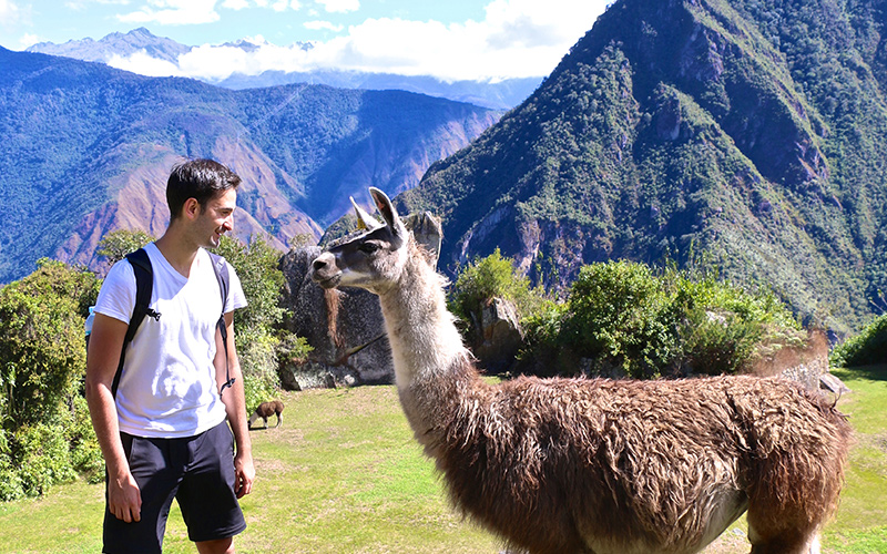 Thomas in Peru, Machu Picchu